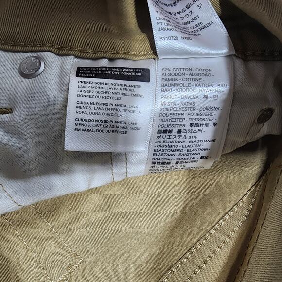 Levi's 511 slim sit below the waist slim throughout W28''x L30'' men pants - Picture 6 of 9